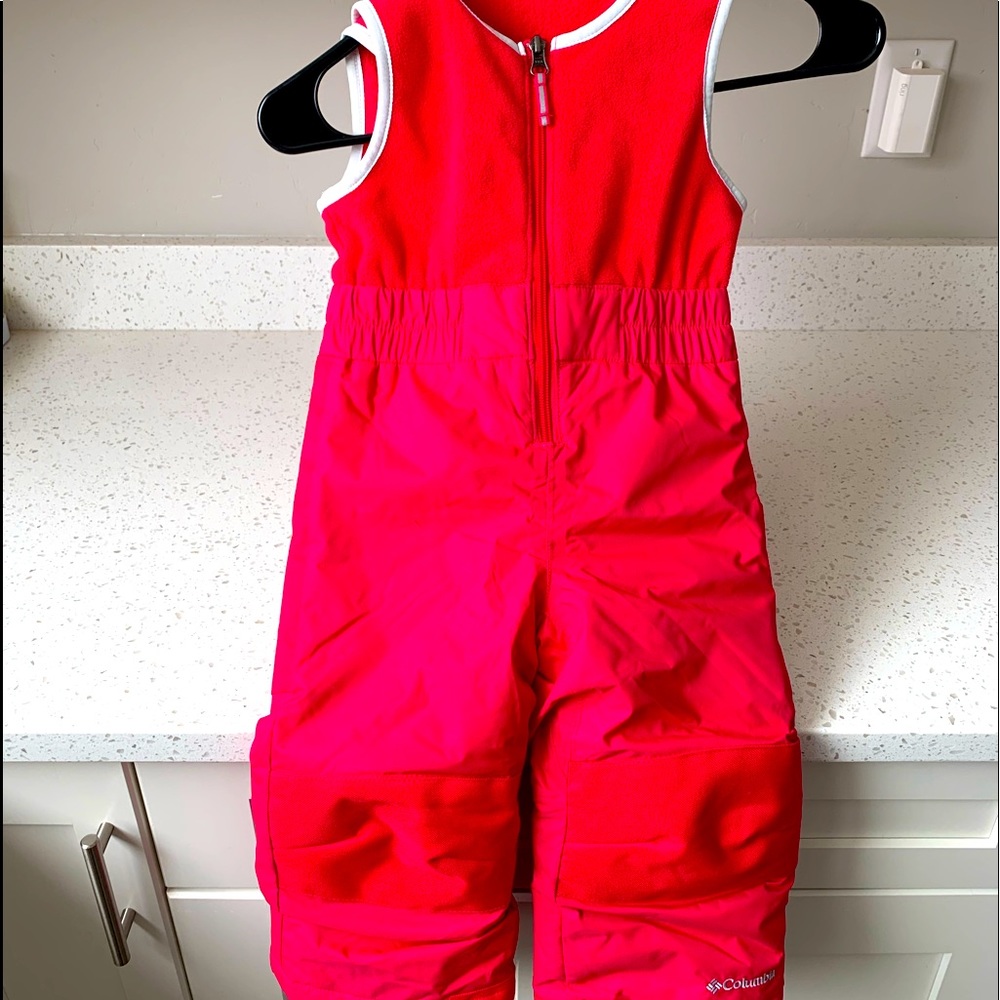 Columbia toddler snow bib